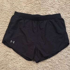 Under Armour Black Athletic Shorts Lightweight Breathable